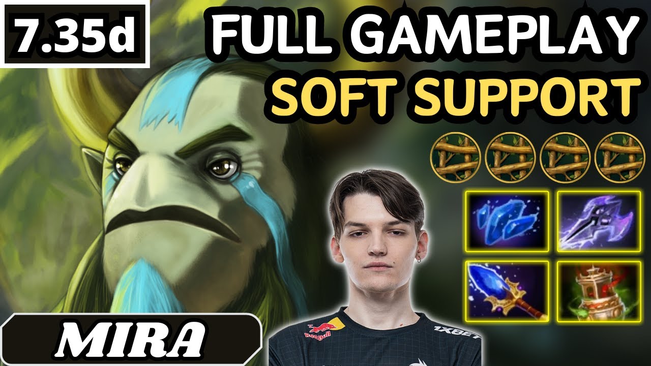 10500 AVG MMR - Mira NATURE PROPHET Soft Support Gameplay 24 ASSISTS - Dota 2 Full Match Gameplay
