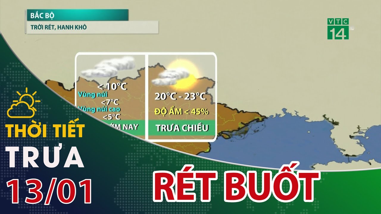 Miền Bắc rét buốt, nhiều nơi xuất hiện băng giá | VTC14