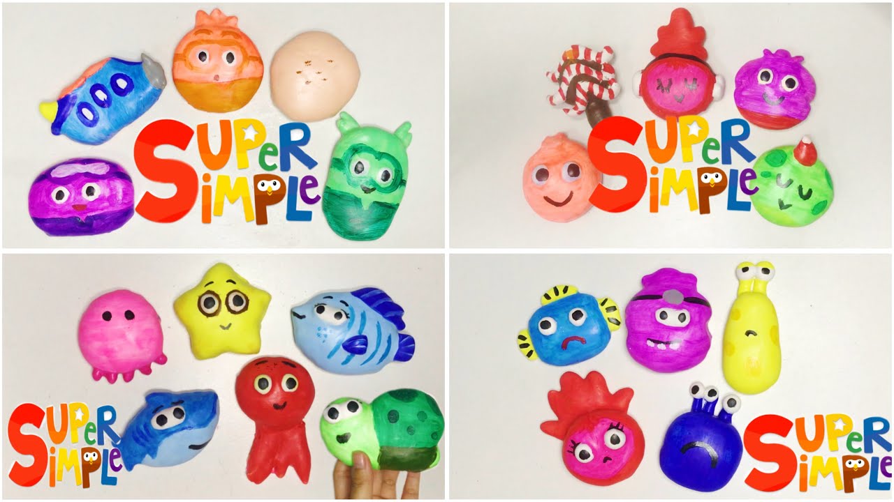 Super Simple song collection Plaster Clay Cracking #65
