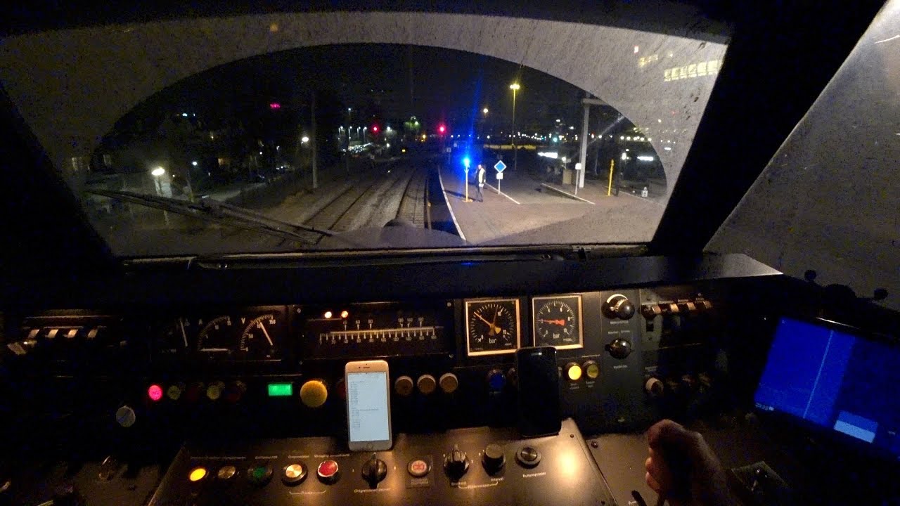 My 7 FINAL HEADCAM rides 2/7 Utrecht - Rotterdam KOPLOPER Train Driver's POV 23/3/2018