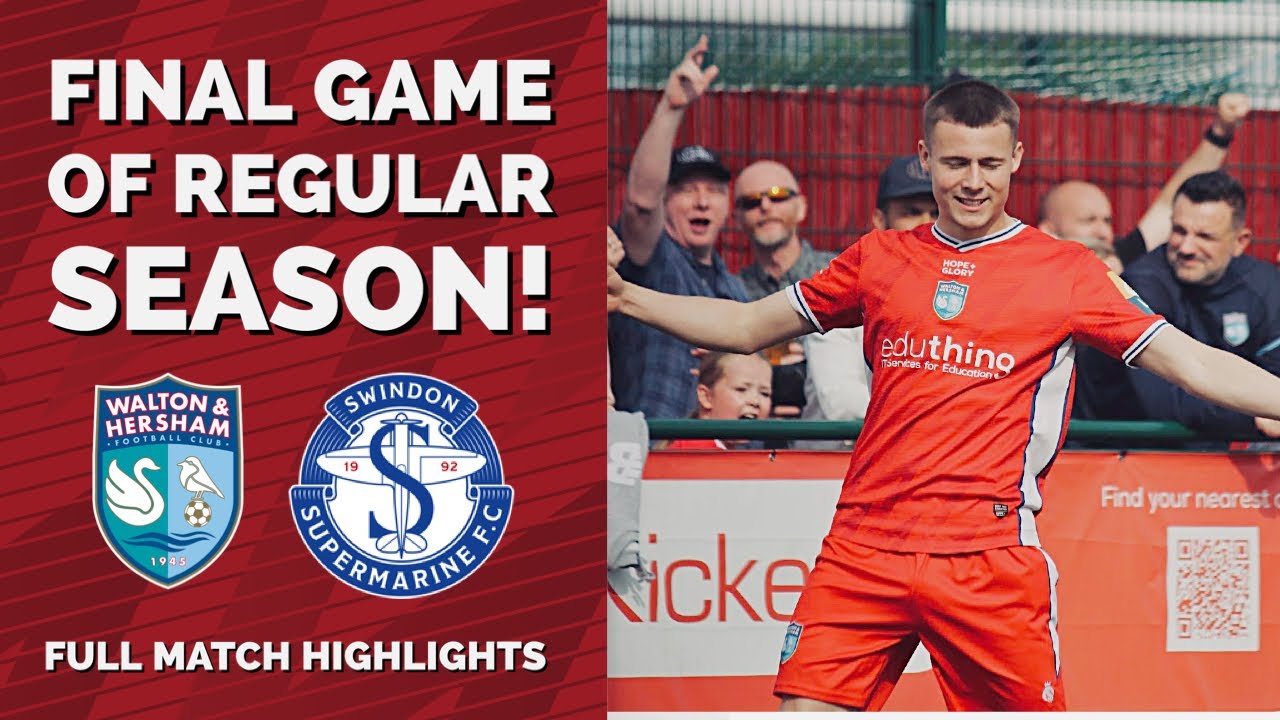 FINAL LEAGUE GAME! | W&H vs Swindon Supermarine | Full Highlights