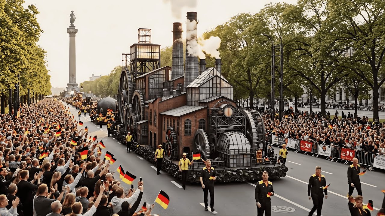 Germany Cultral & Art Parade 2026 in Berlin (4K) - Elegant Artistic Floats and Cultural Performances