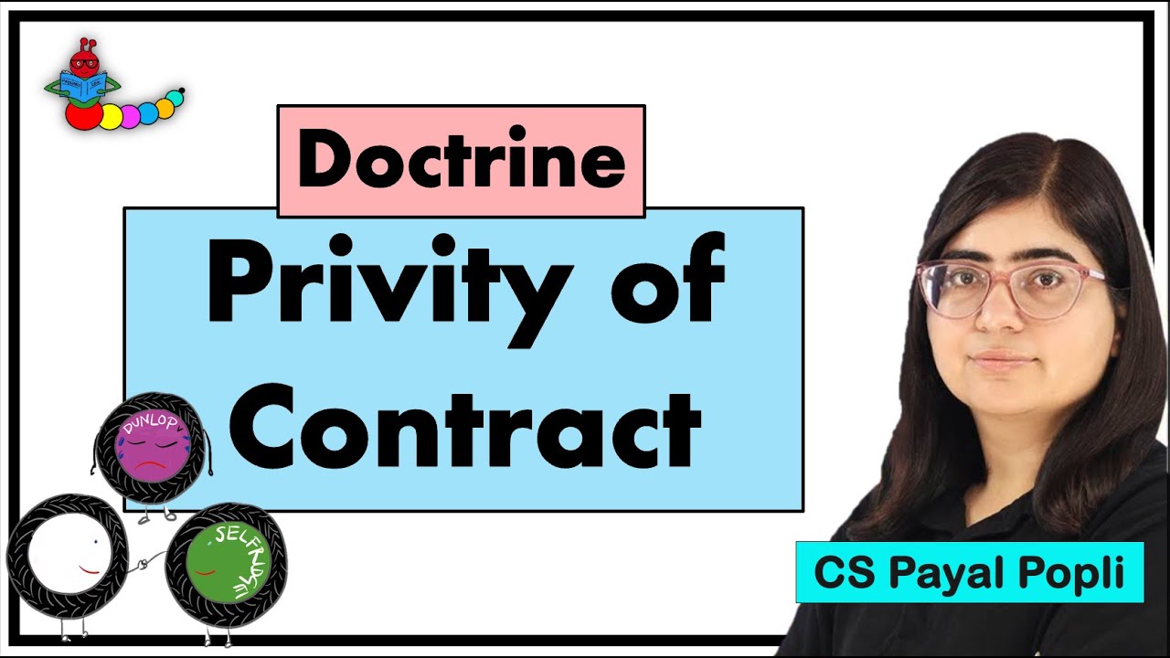 Doctrine of Privity of Contract | Privity of Contract in Hindi | Indian Contract Act