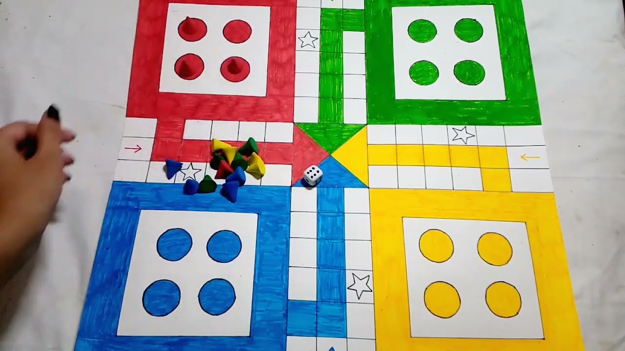 DIY ludo | how to make ludo at home | handmade ludo