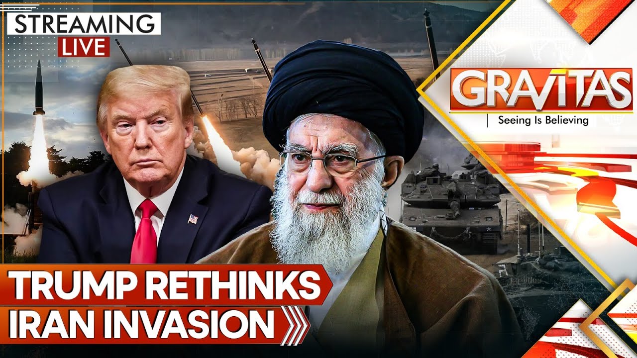 LIVE: Trump Retreats From Iran Invasion as Arabs Fear Tehran Missiles | GRAVITAS Live