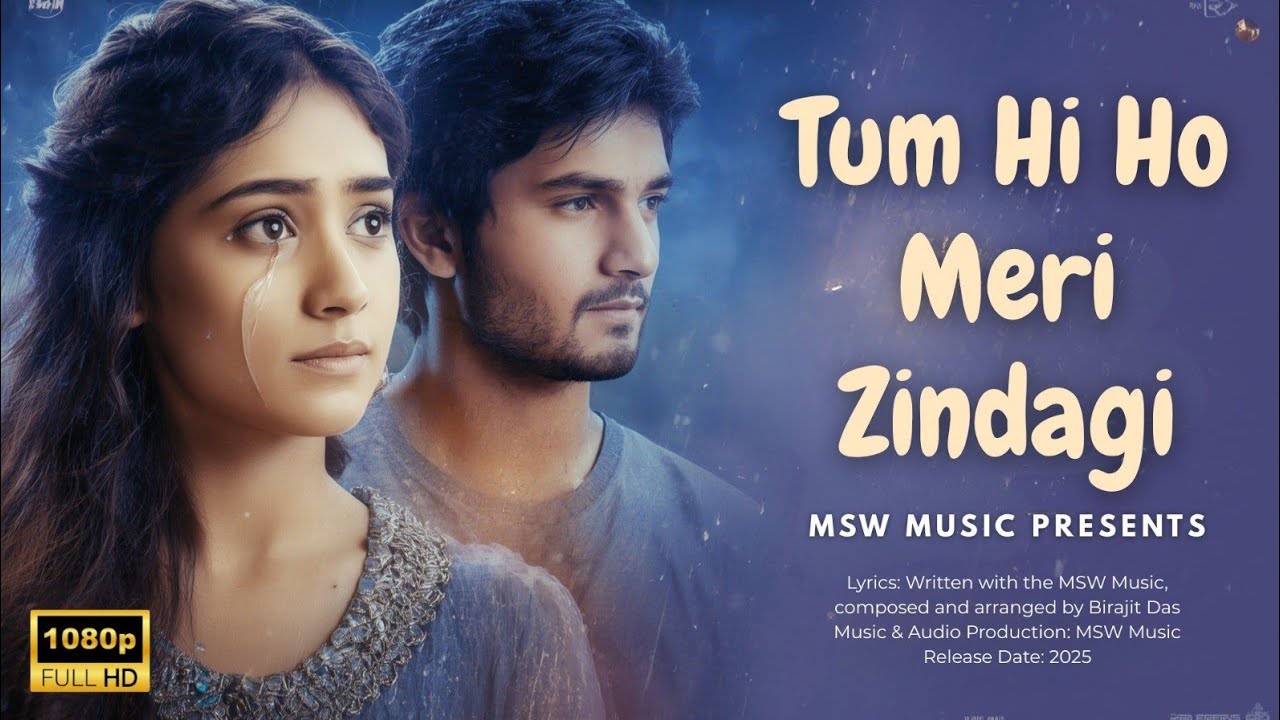 🎵 TUM HI HO MERI ZINDAGI | Bollywood Romantic Song 2025 | MSW Music Hindi Presents 🎵