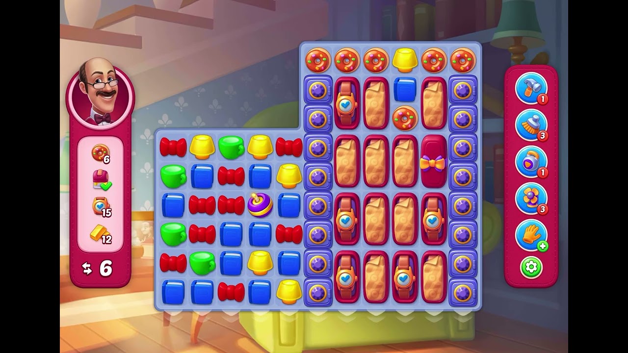 Homescapes level 20832 super hard no booster 