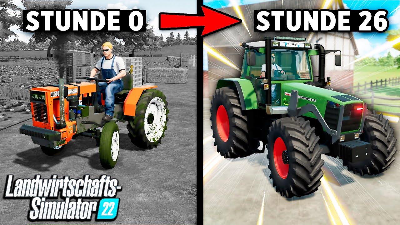 VON NULL ZUM HELDEN! Beginnend mit 0€ im Landwirtschafts-Simulator 22
