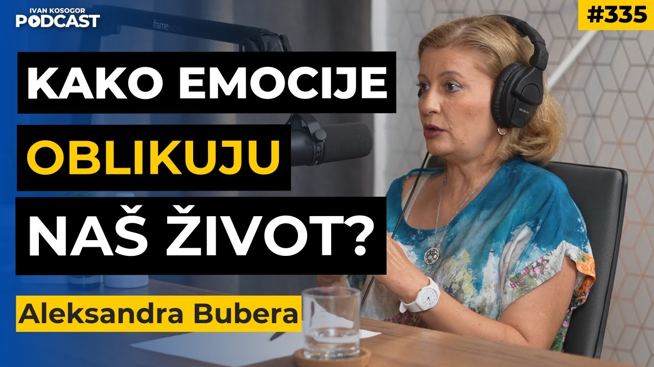 Kako se nositi sa neprijatnim emocijama i prepoznati njihove korene - Aleksandra Bubera | IKP 335