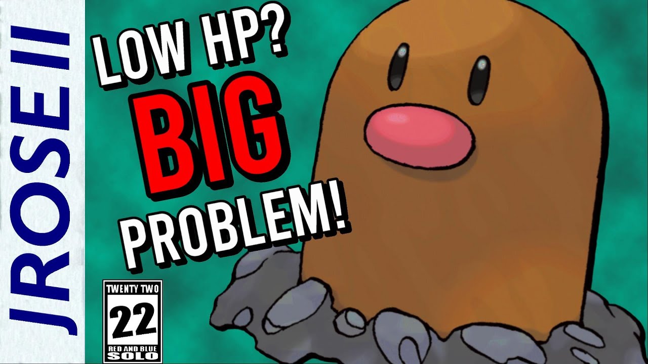 Can You Beat Pokemon Red/Blue with Just a Diglett?