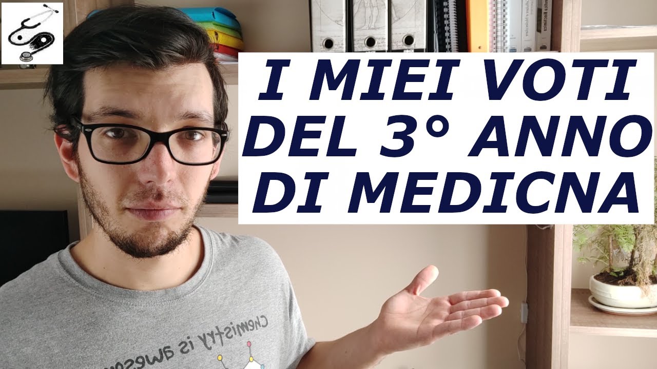 I MIEI VOTI DEL 3°ANNO DI MEDICINA - ho preso tutti 30?  || med pages