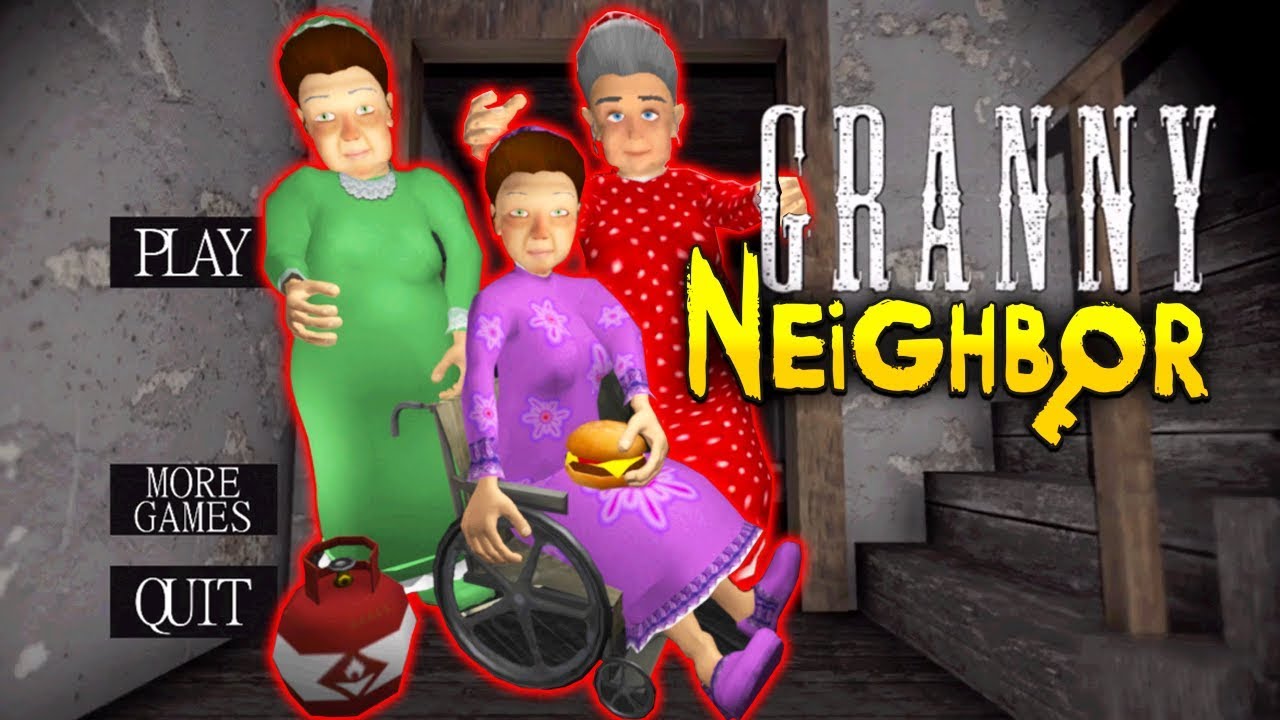 СРАЗУ ТРИ ДОБРЫЕ БАБУЛИ ГРЕННИ СОСЕД - Scary Neighbor Granny Escape