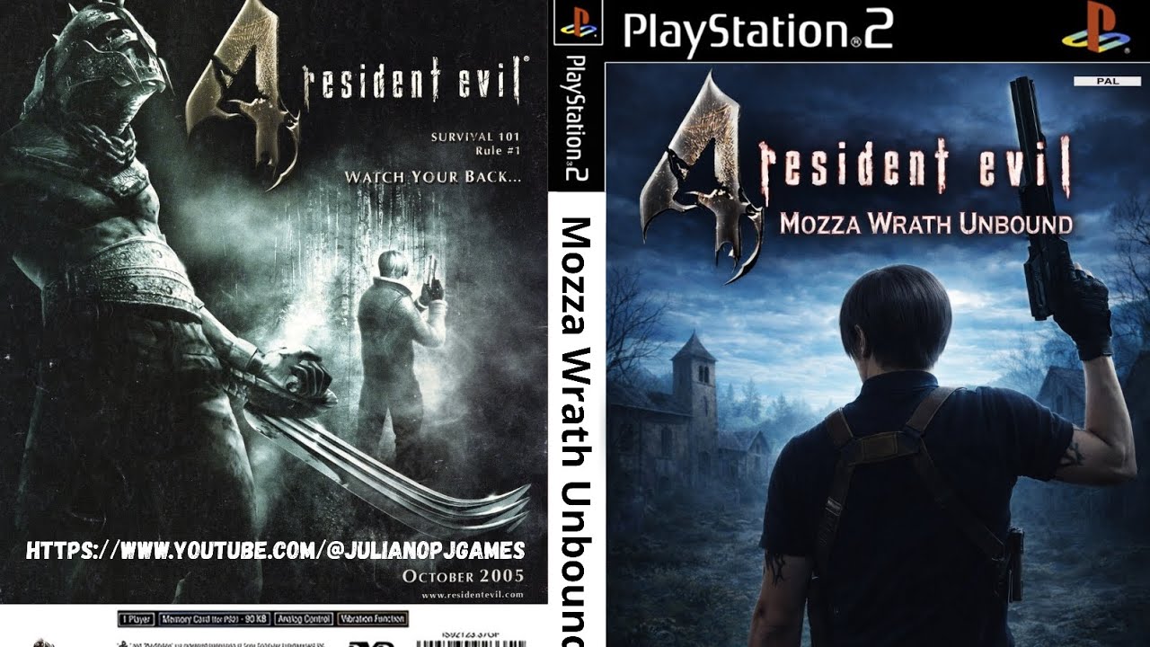 Resident Evil 4 Mod Mozza Wrath Unbound iso (PS2) download 