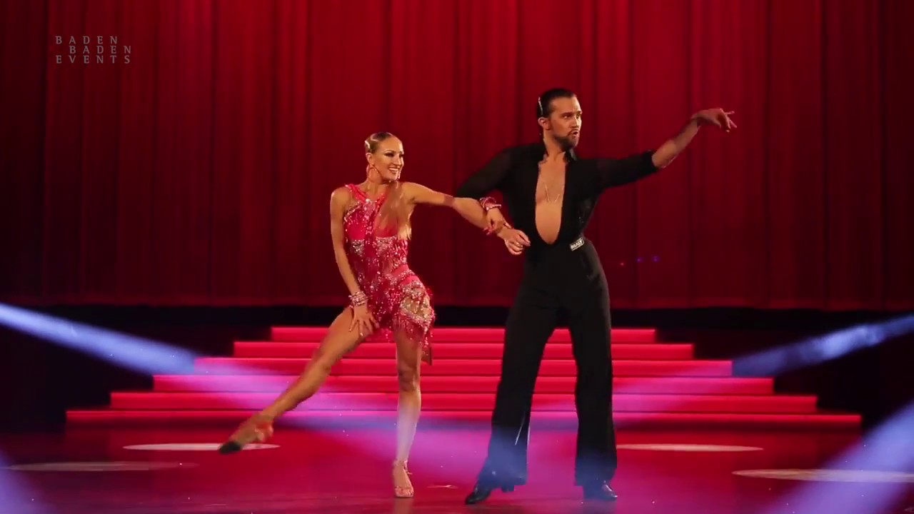 Pavel Zvychaynyy &  Oxana Lebedew, Welttanz Gala, Baden Baden 2017, Chacha Show