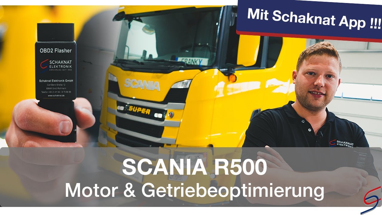 SCANIA R500 - Motor & Getriebeoptimierung
