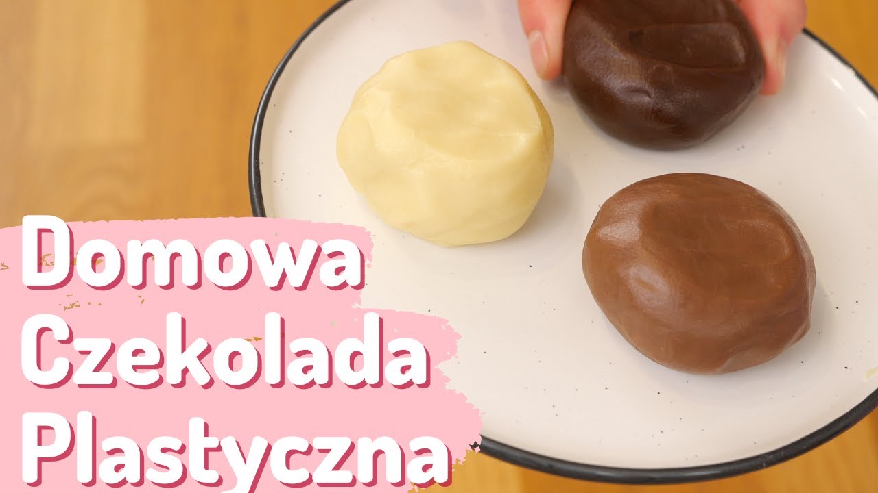 Czekolada plastyczna 🍫❤️ jak zrobić czekoladę plastyczną krok po kroku!🍫✨