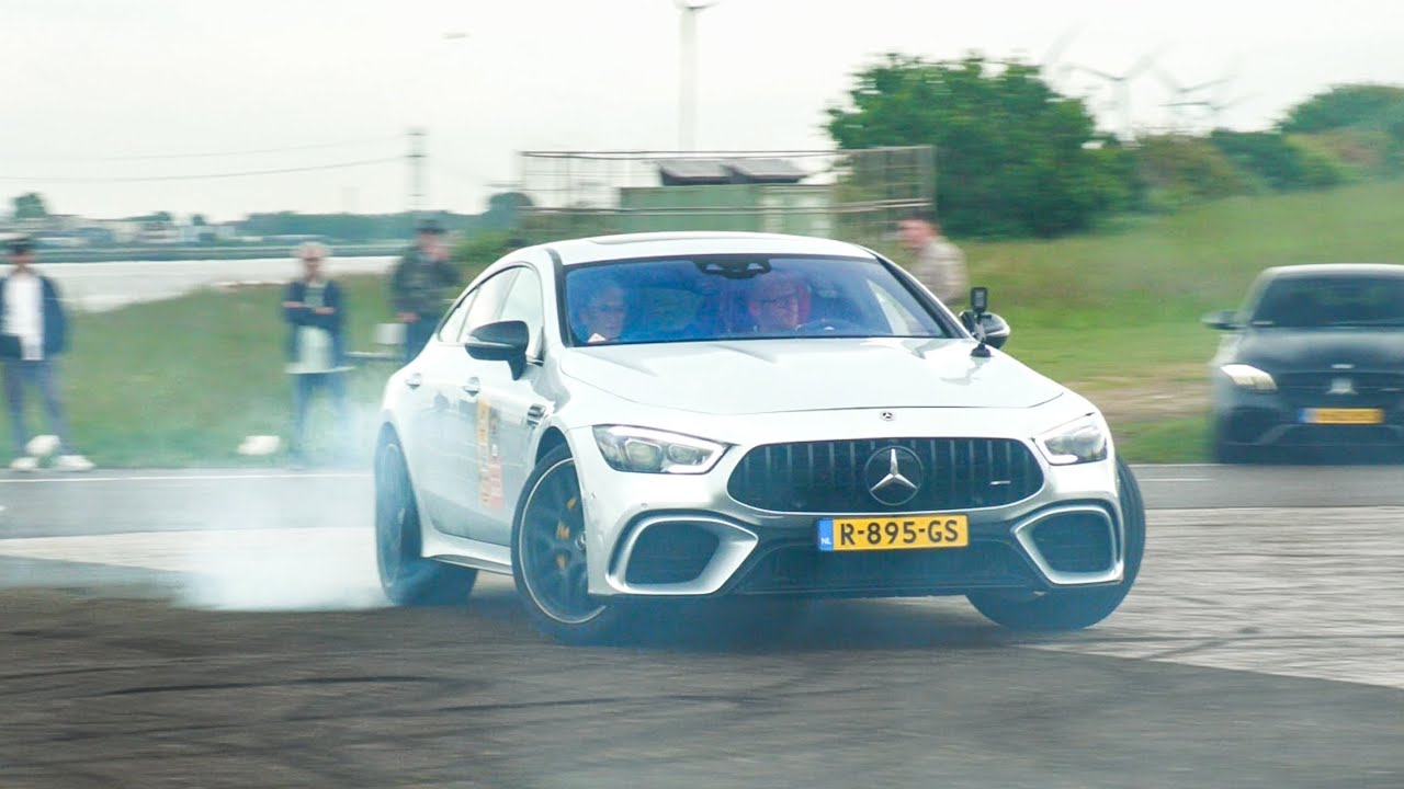EPIC Mercedes AMG MEET with 80+ AMG's - DONUTS and REV BATTLES!