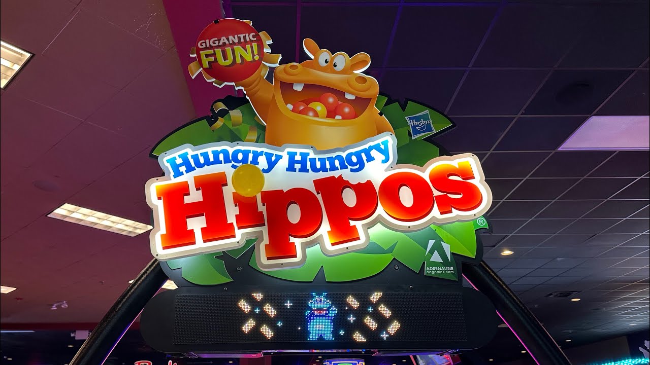 Hungry Hungry Hippos Arcade Game at All Star Bowling & Entertainment
