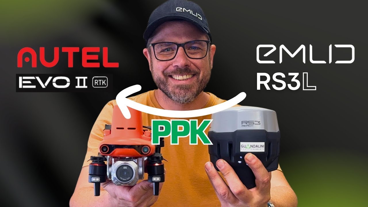 Como fazer PPK como drone AUTEL EVO II RTK e base EMLID RS3L