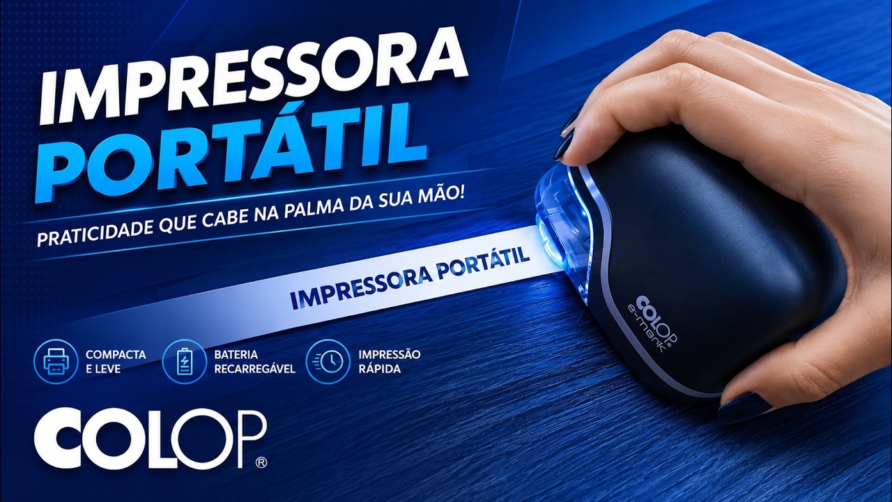 IMPRESSORA PORTÁTIL - COLOP
