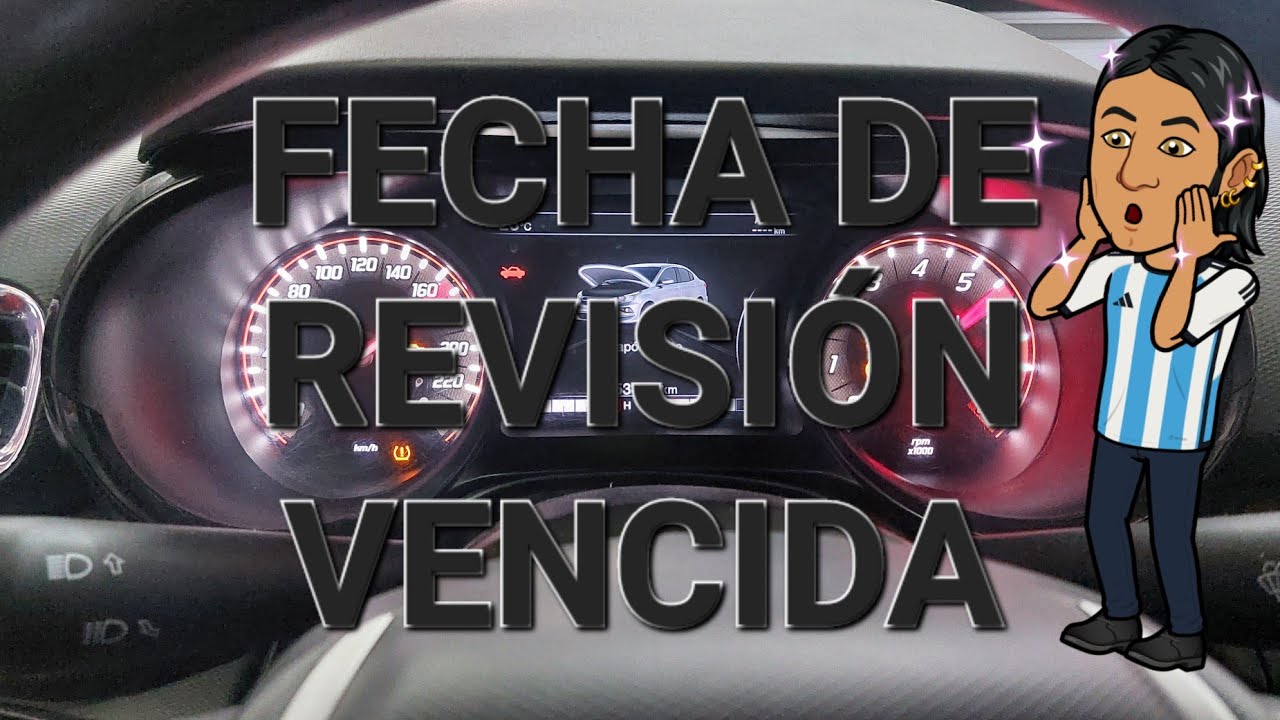 FIST CRONOS FECHA DE REVISIÓN VENCIDA. RESETEO DE SERVICIO, RESET SERVICE, TABLERO