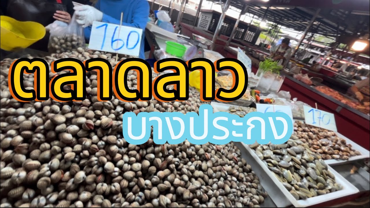 เดินตลาดลาวบางประกง #ตลาดสด #ตลาดลาว  #ตลาด #วันนี้  #พาชม #food #บางปะกง #บางนา #funny