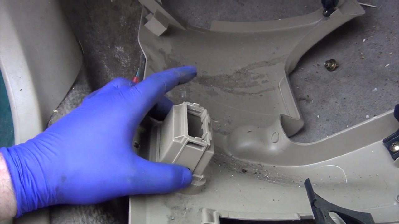 1999 Subaru Forester Wire Harness Removal