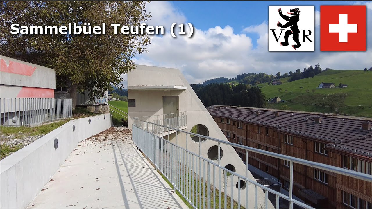 Sammelbüel Teufen inclined elevator (1) - September 2025 #Switzerland #appenzell #funicular
