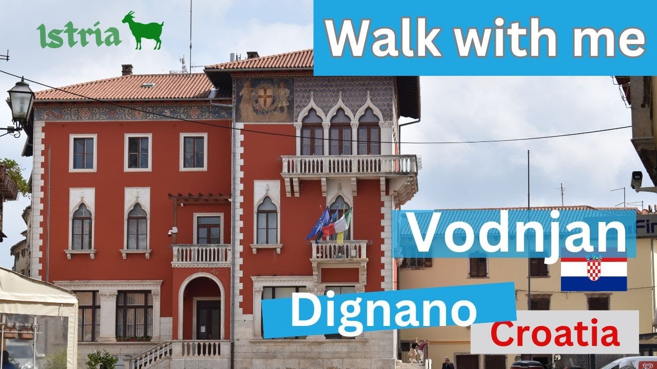 Vodnjan -Dignano | Walk with me |  Istria | Croatia 🚶📸🤳