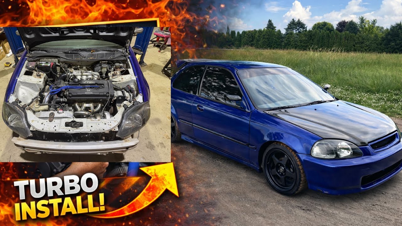Я модернизировал свой синий хэтчбек с помощью турбонаддува! UEL Turbo Build!