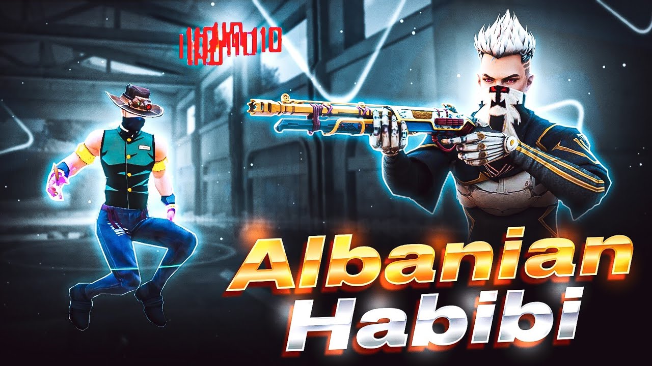 Habibi - Albanian Remix ❤️😍 Free Fire Montage Edit Capcut 📲| Instagram Song | free fire song status