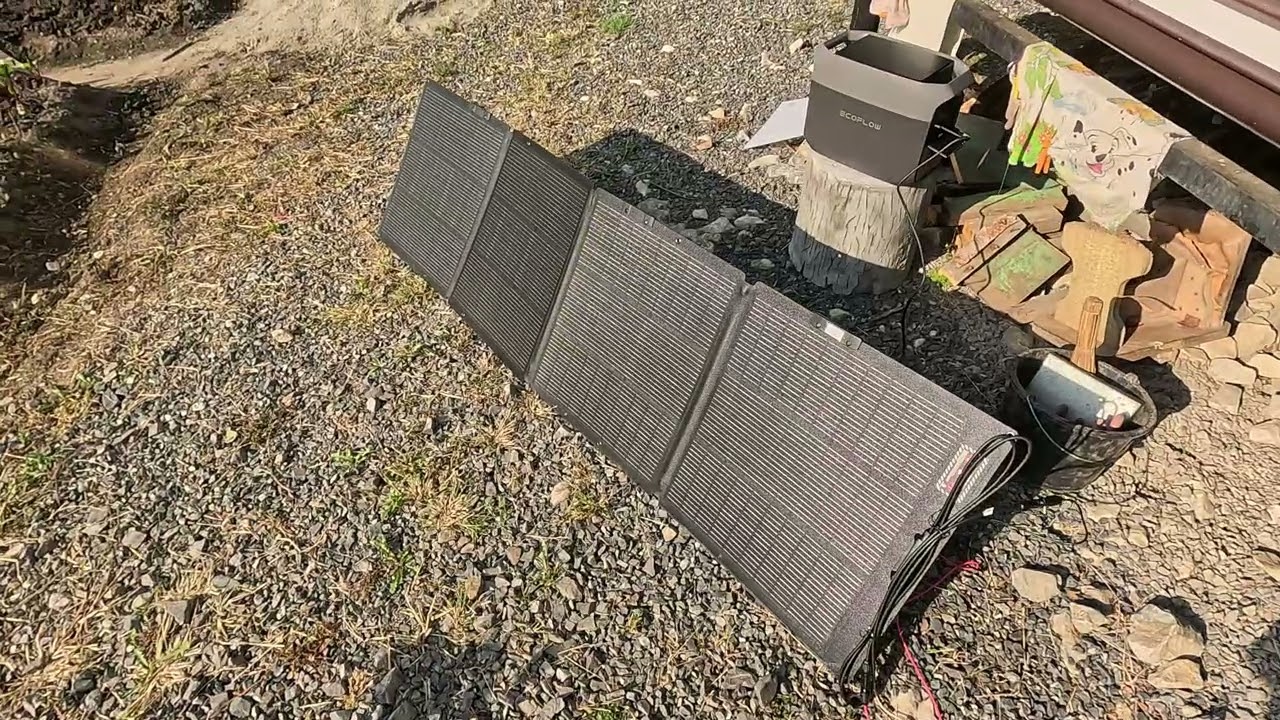 Зарядка EcoFlow Delta 3 от 220Вт панели &mdash; эксперимент