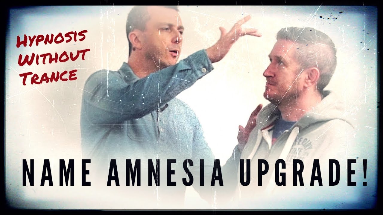 UPGRADED Hypnosis Induction Into Name Amnesia! | James Tripp