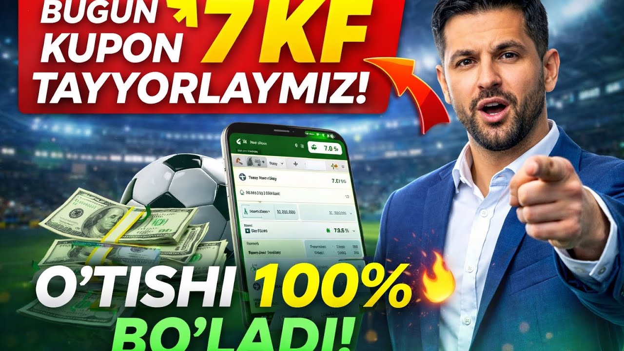 FUTBOLGA PUL TIKISH STAVKANI ITI BOLDI🤫 TEZ KOʻRAMZ