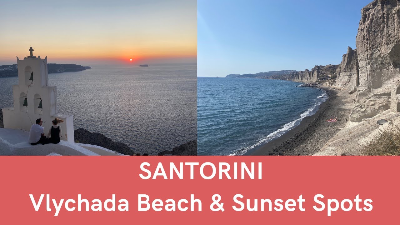 Santorini: Vlychada Beach & Sunset Spots #vlog006