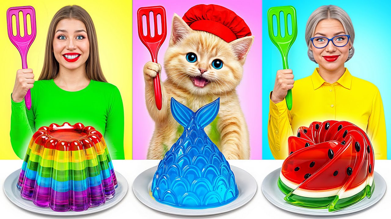 Cooking Challenge with Cat | Tasty Kitchen Recipes by Multi DO Smile