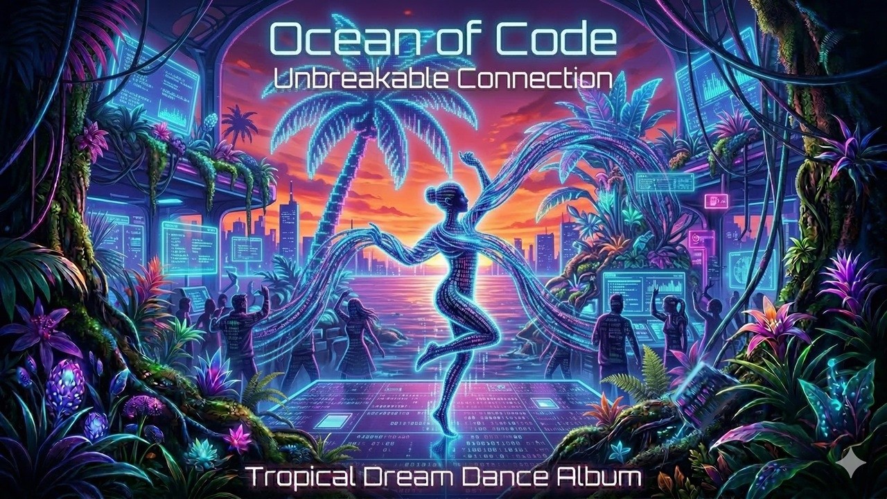 CEAN OF CODE [06] 🔗 Unbreakable Connection | Tropical Dream Dance (AI-Song)