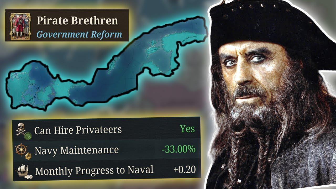 Dominating The Seas As Secret Pirate Republic In EU5