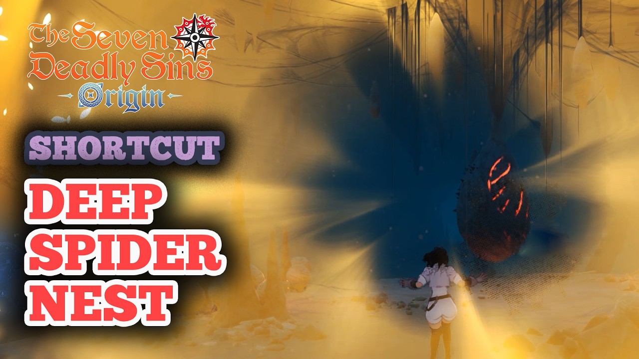 Deep Spider Nest Shortcut Location in Seven Deadly Sins Origin - New Abyss Difficulty Mechanic