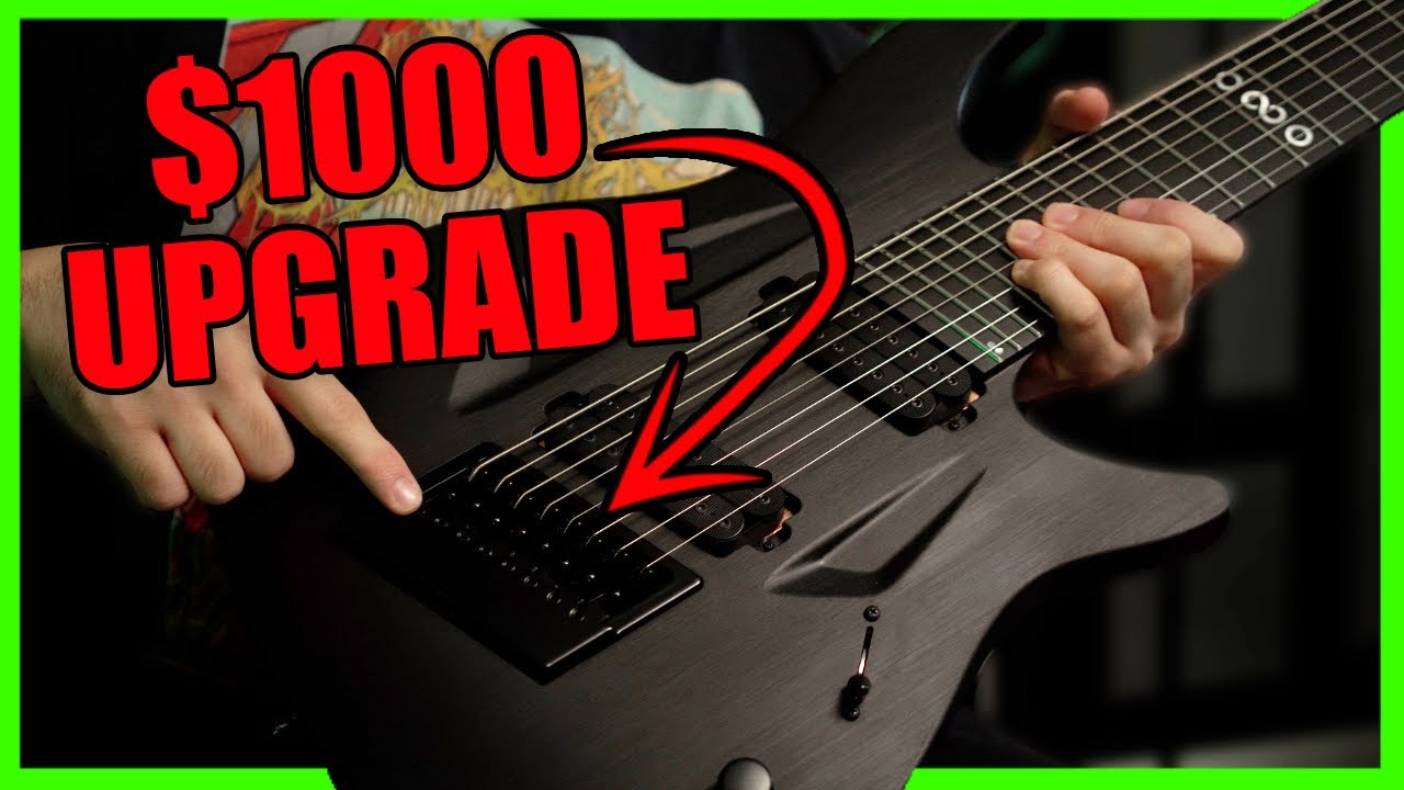 MOST EXPENSIVE 8 STRING BRIDGE EVER...