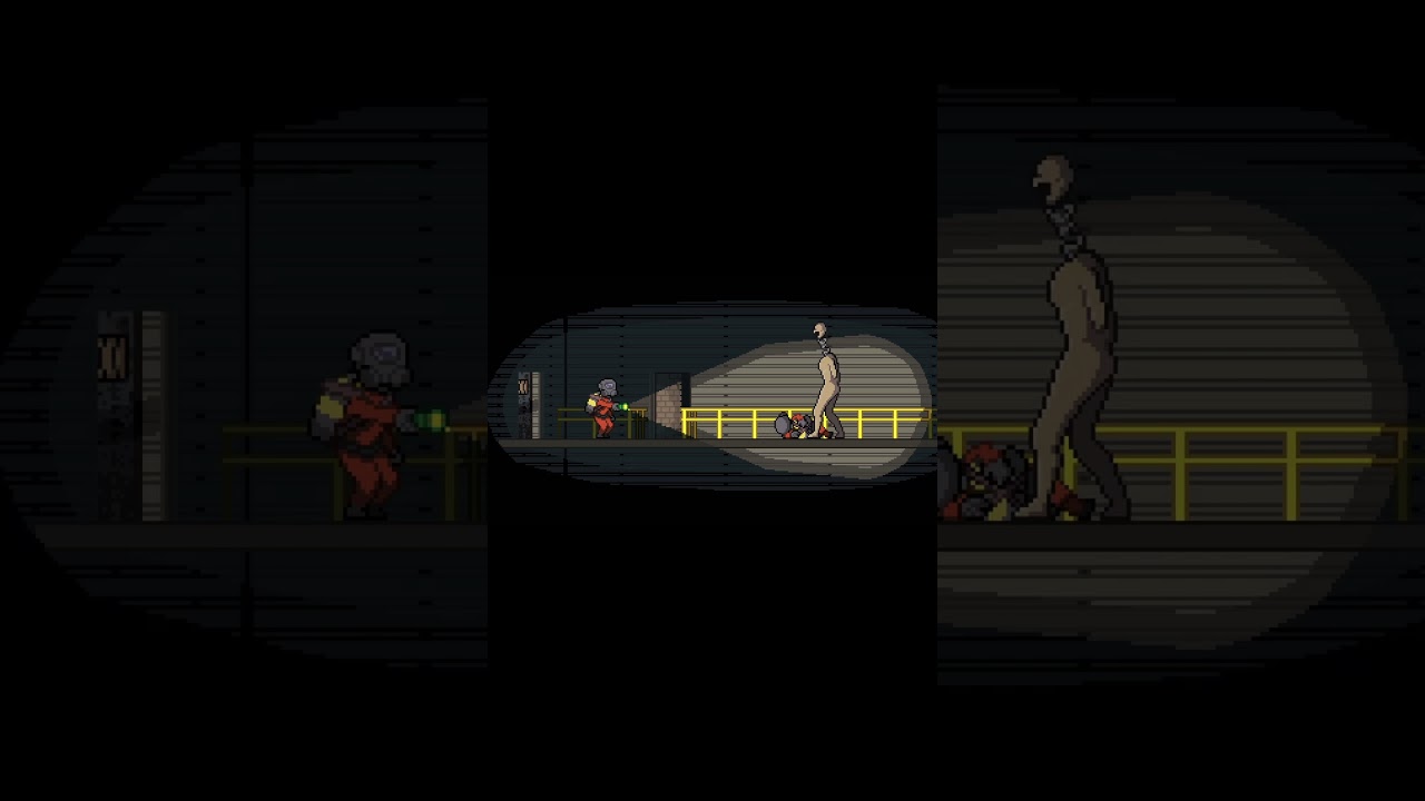 Lethal Company but it's a 2d pixel art game
