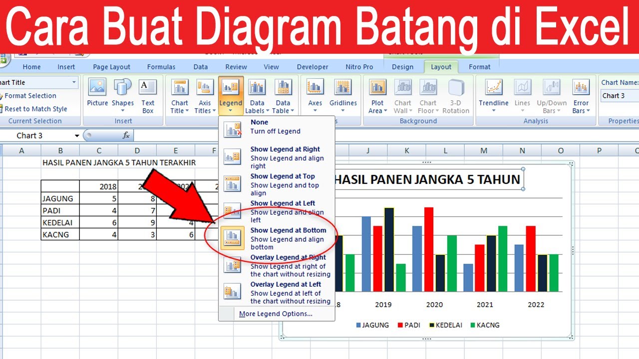 Panduan Mudah Cara Membuat Diagram Batang di Excel