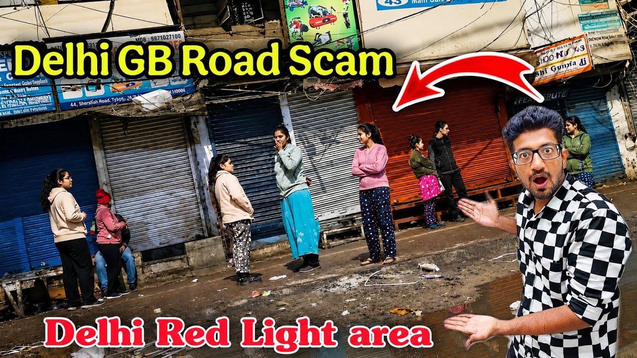 Visiting Delhi GB Road 64 no 😱 red light area delhi | GB Road 64 number | delhi gb road vlog 