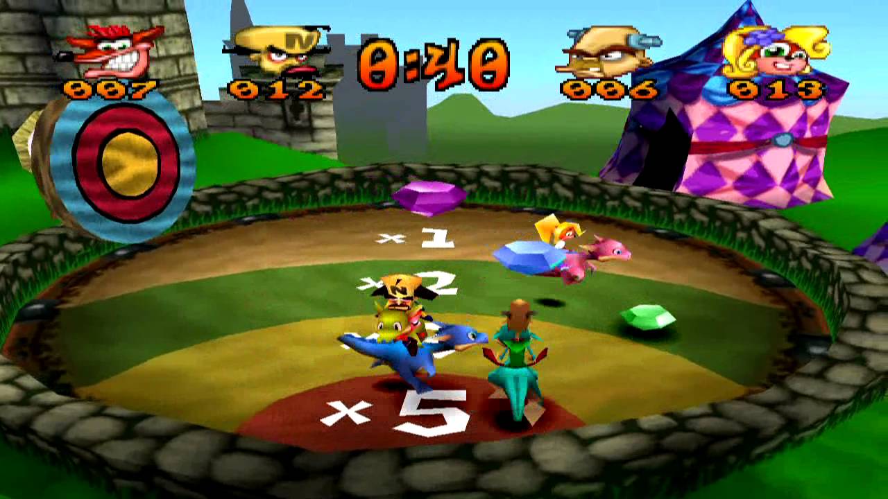 Crash Bash - Dragon Drop Platinum Relic