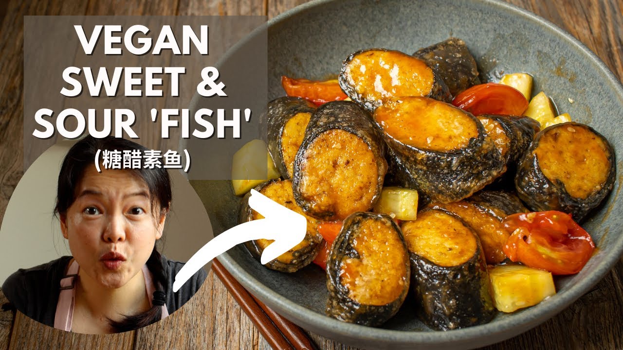 The ultimate Vegan sweet and sour 'fish' - 糖醋素鱼