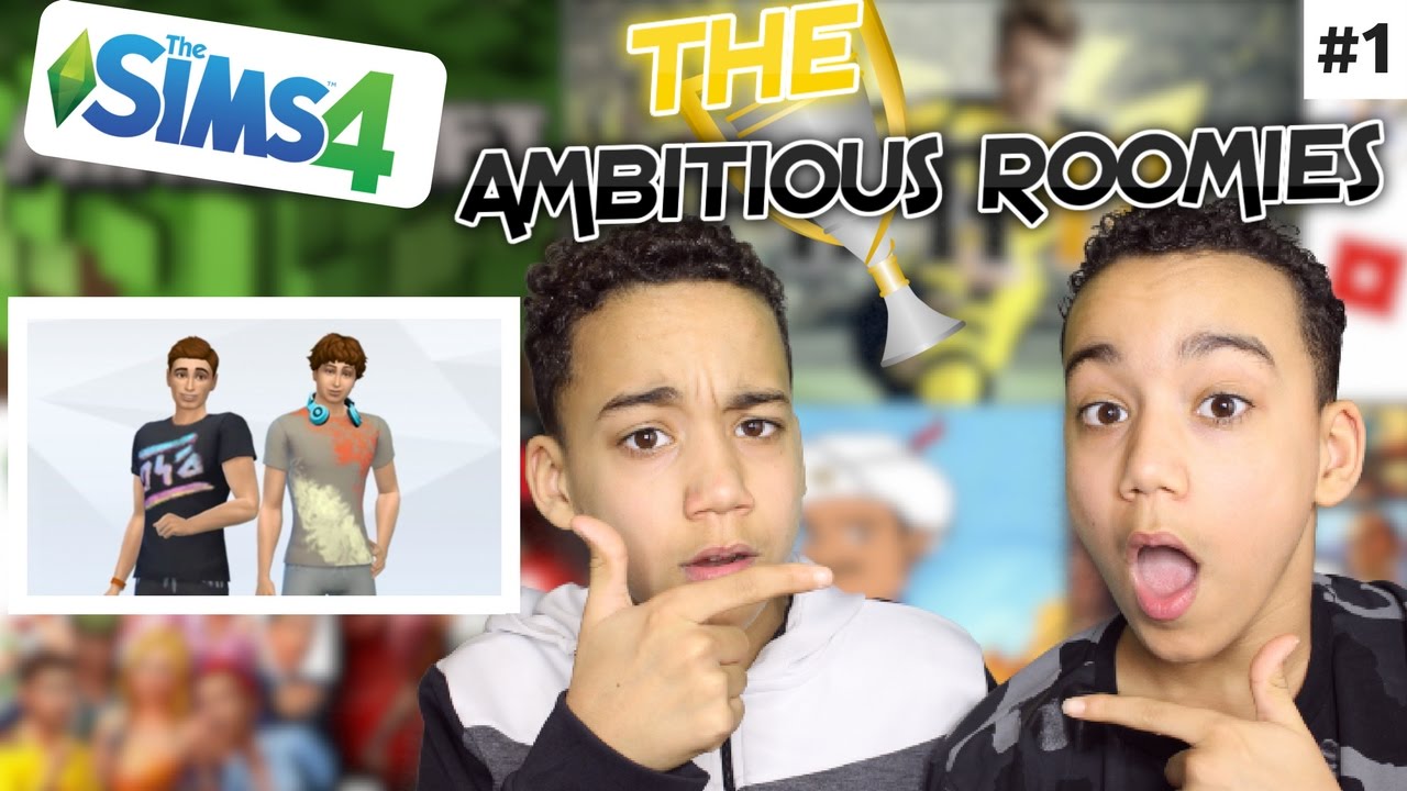 THE AMBITIOUS ROOMIES on Sims 4 |#1| Twintube