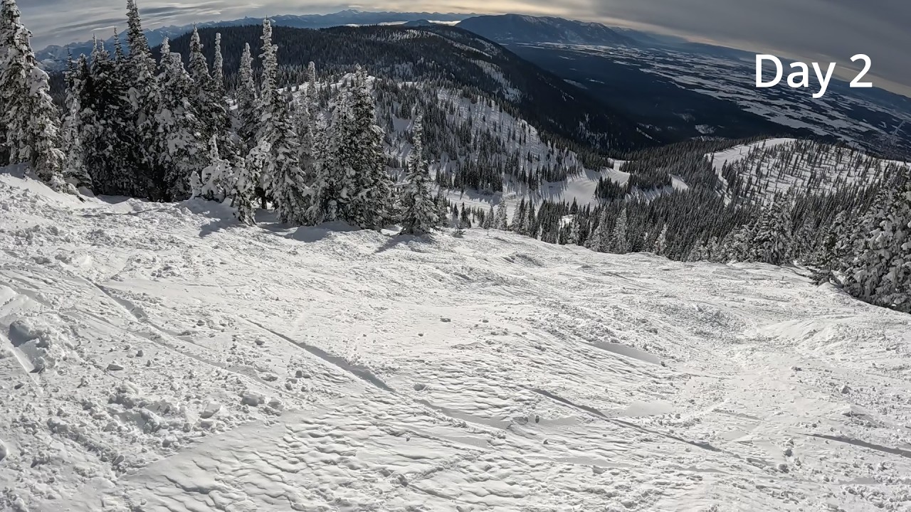 Skiing in Whitefish Montana Day 2! #skiing  #whitefish