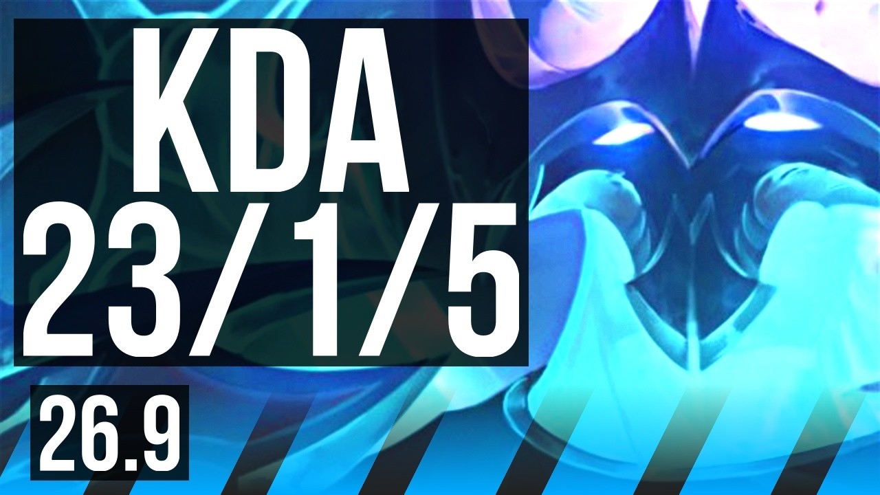 ZED vs SYLAS (MID) | Good KDA: 23/1/5 | KR Master | 26.9