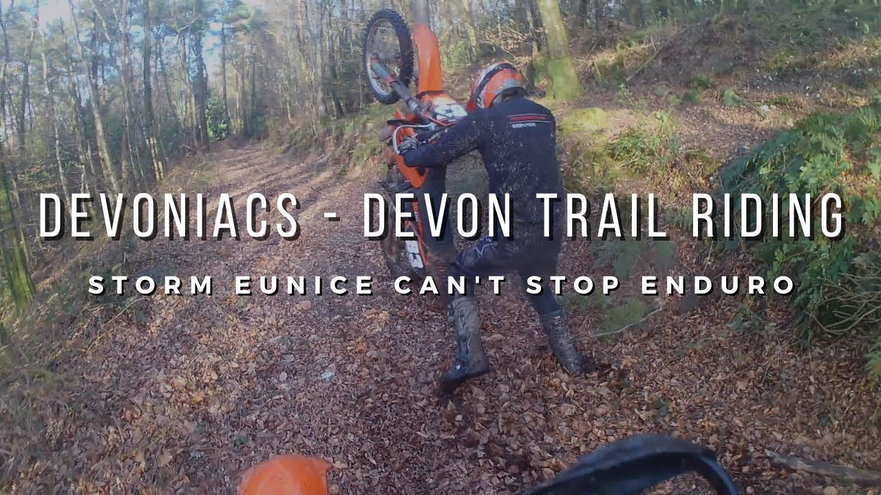 Devon Trail Riding | Devoniacs Enduro | Post Storm Eunice