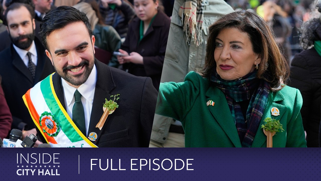 LIVE: Mamdani, Hochul march in annual St. Patrick’s Day Parade | Inside City Hall